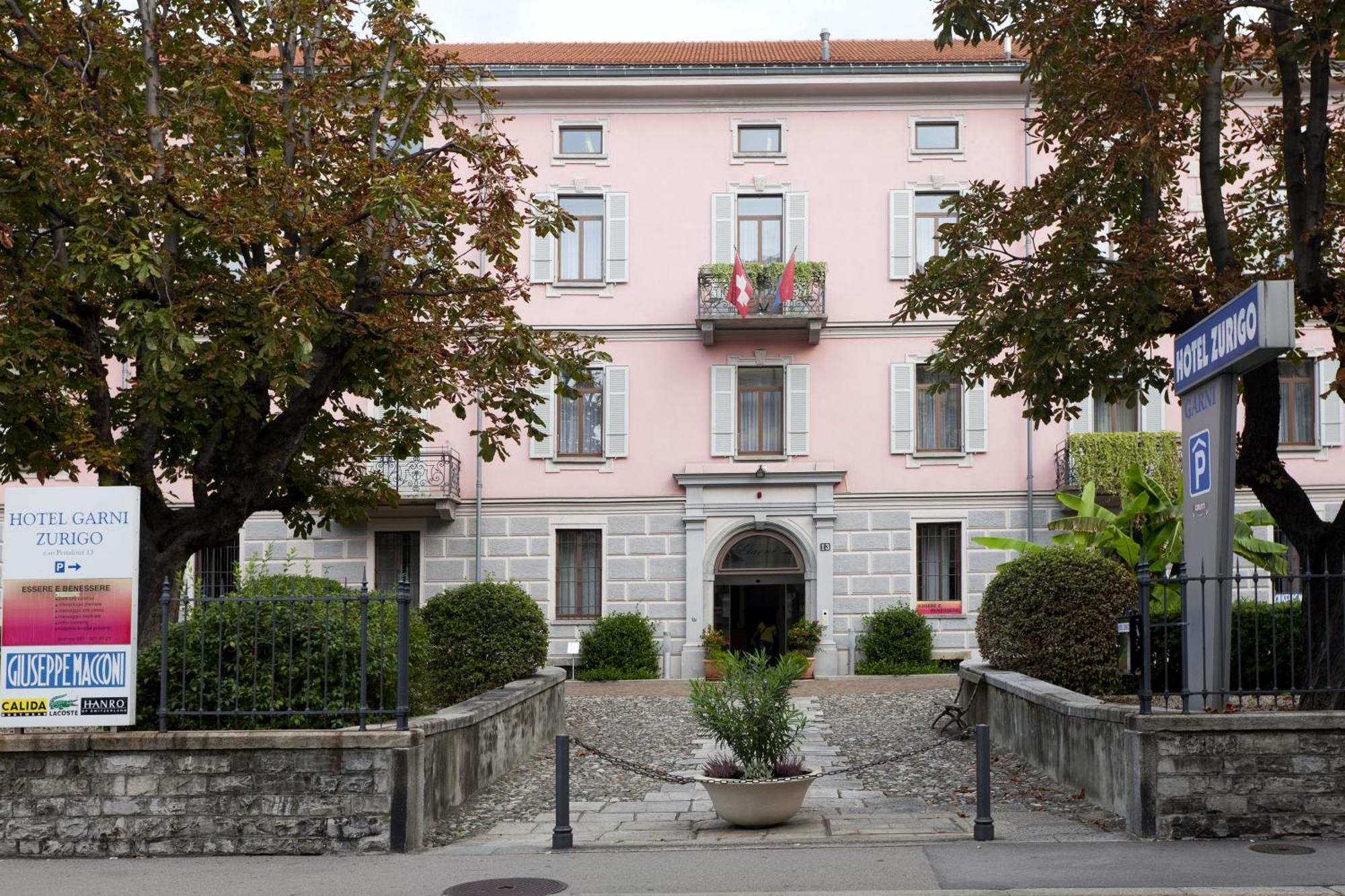 Hotel Zurigo Downtown Lugano Exterior photo