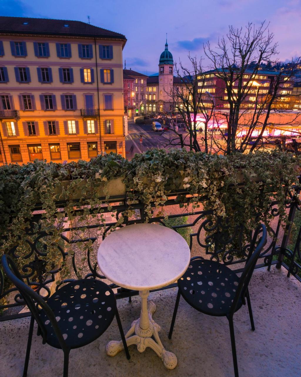 Hotel Zurigo Downtown Lugano Exterior photo